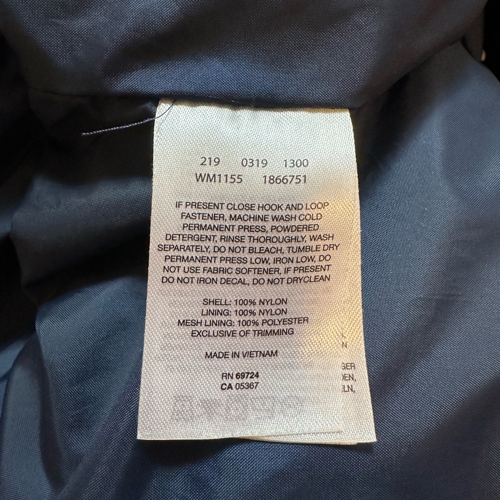 PRE-OWNED/LIKE NEW MENS COLUMBIA INTERCHANGE OMNI-TECH JACKET RED/BLUE MENS SML. - Picture 9 of 12
